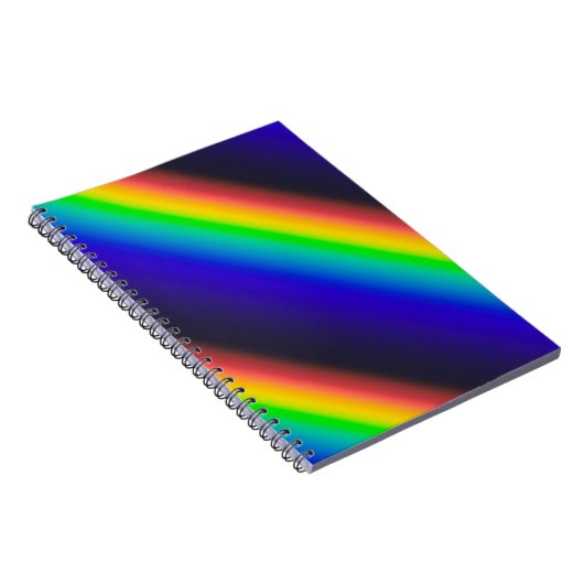 Diagonaal zonnespectrum notitieboek (Rechterzijde)