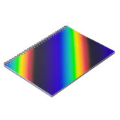 Diagonaal zonnespectrum notitieboek (Linkerzijde)