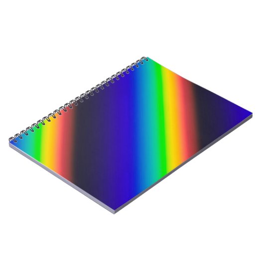 Diagonaal zonnespectrum notitieboek (Linkerzijde)