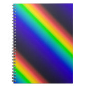 Diagonaal zonnespectrum notitieboek (Voorkant)
