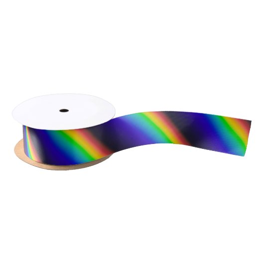 Diagonaal zonnespectrum satijnen lint (Spoel)