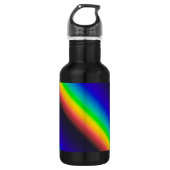 Diagonaal zonnespectrum waterfles  (Voorkant)