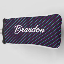 Diagonaalblauwe, zwarte en paarse strepen