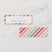 Diagonaalkaarten voor speciale series contactkaartje (Voorkant / Achterkant)