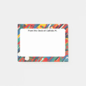 Diagonal Paint Splash Post-it® Notes (Voorkant)