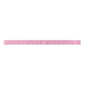 Diagonal pink and white stripes pattern satijnen lint (Voorkant)