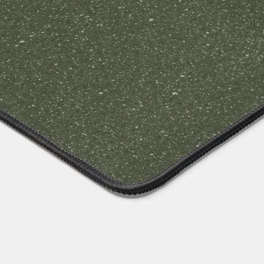 Diagonal Split Moss Green Desk Mat – (Hoek)