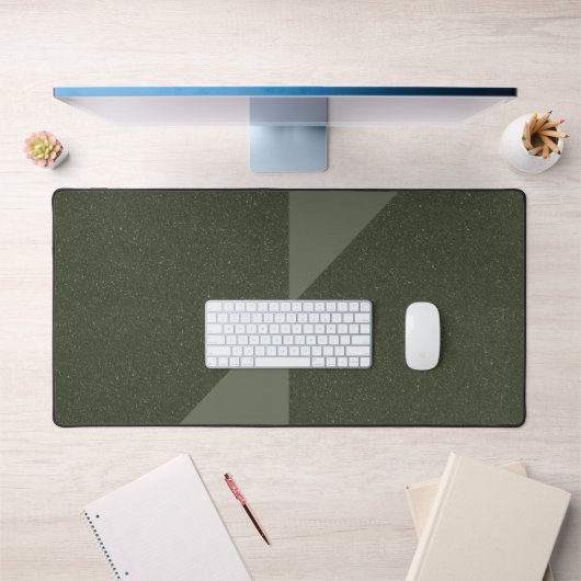 Diagonal Split Moss Green Desk Mat –  (Kantoor 1)