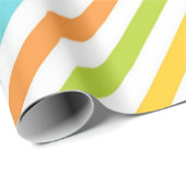 Diagonal stripes in vibrant colors cadeaupapier (Rol Hoek)