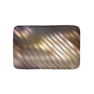 Diagonale gouden abstracte achtergrond. badmat