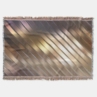 Diagonale gouden abstracte achtergrond. deken