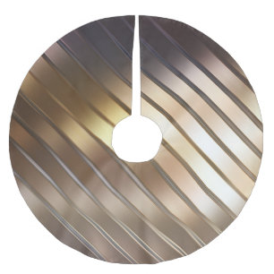 Diagonale gouden abstracte achtergrond. kerstboom rok