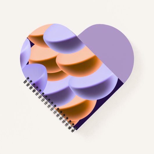 Diagonale gradiënten notitieboek (Voorkant)