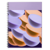 Diagonale gradiënten notitieboek (Voorkant)