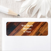 Diagonale houten vloer etiket (Insitu)