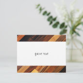 Diagonale houten vloer kaart (Staand voorkant)