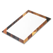 Diagonale houten vloer notitieblok (Schuin)