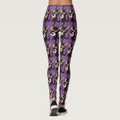 diagonale katten die banjos Thunder_Cove spelen Leggings (Achterkant)