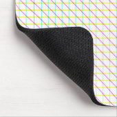 Diagonale lijnen muismat (Hoek)