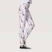 diagonale mardi gras maskers Thunder_Cove Leggings (Rechts)