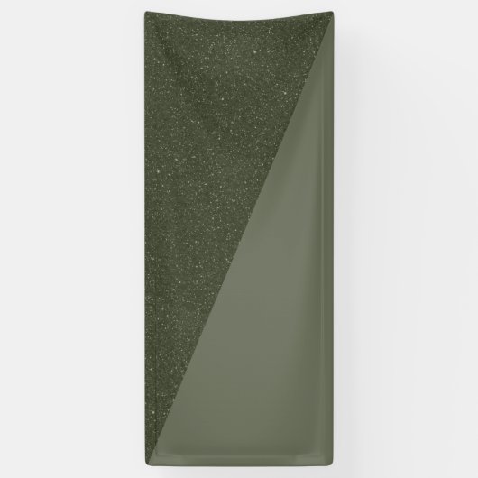 Diagonale mosgroene textuurbanner spandoek (Verticaal)