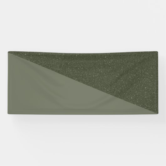 Diagonale mosgroene textuurbanner spandoek (Horizontaal)