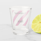 diagonale ontwerp Shotglas Shot Glas (Achterkant)