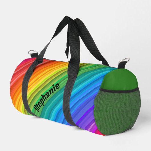 Diagonale Rainbow Stripes Design Bag Plunjezak (Rechterhoek)