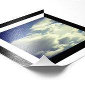 Diagonale rand voor half zwart en wit foto afdruk (Hoek)