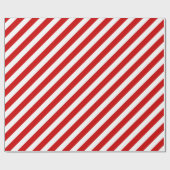 Diagonale staven voor rood en wit cadeaupapier (Vlak)