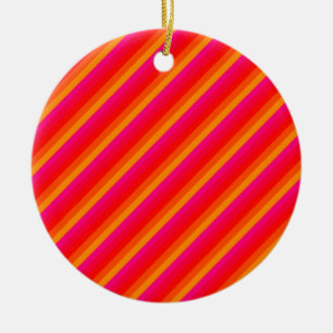 Diagonale strepen 02 keramisch ornament