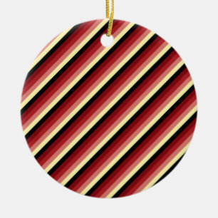 Diagonale strepen 03 keramisch ornament