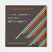 Diagonale Strepen | 03 * Tutti Frutti | sparen Magneet (Voorkant)