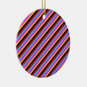 Diagonale strepen 04 keramisch ornament (Rechts)