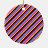Diagonale strepen 04 keramisch ornament (Achterkant)