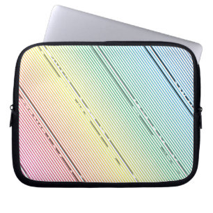 Diagonale strepen achtergrond 10 laptop sleeve
