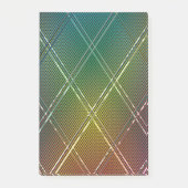 Diagonale strepen achtergrond 11 post-it® notes (Voorkant)