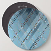 Diagonale strepen achtergrond 4 ronde button 6,0 cm (Voorkant /achterkant)