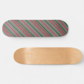 Diagonale strepen achtergrond persoonlijk skateboard (Horizontaal)