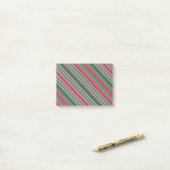 Diagonale strepen achtergrond post-it® notes (Op bureau)