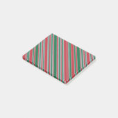Diagonale strepen achtergrond post-it® notes (Schuin)