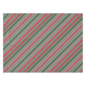 Diagonale strepen achtergrond tafelkleed (Voorkant (Horizontaal))