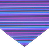 Diagonale strepen in blauw en paars tafelkleed (Gekanteld)