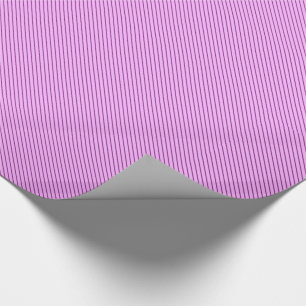 Diagonale strepen - orchidee en paars cadeaupapier