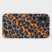 Diagonale strepen pelsbont van luipaard Case-Mate iPhone case (Achterkant (horizontaal))