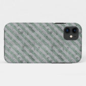 Diagonale strepen voor groene start Case-Mate iPhone case (Achterkant (horizontaal))