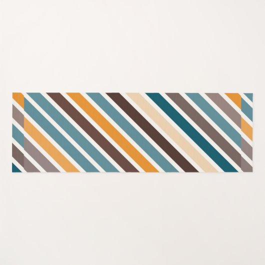 diagonale strepen yogamat (Voorkant (horizontaal))