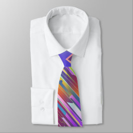 DIAGONALE STRIPEN COOL DEBONAIRE NECKTIE STROPDAS
