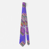DIAGONALE STRIPEN COOL DEBONAIRE NECKTIE STROPDAS (Voorkant)