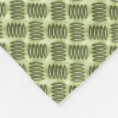 Diagonale textuur van metalen vloerbedekking fleece deken (Hoek)